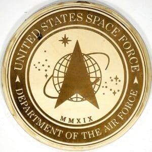 Official United States Space Force Plaque
(Natural Backer)