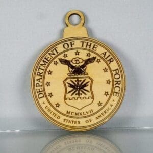 Air Force Military Seal Christmas Ornament