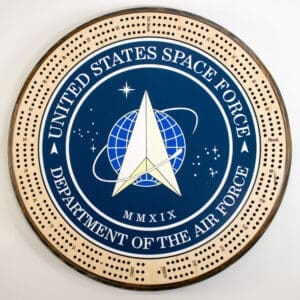 Space Force Cribbage Board